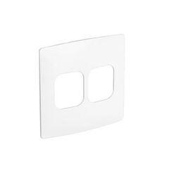 Placa 4 Postos Juntos Sal 663440 Nereya, Branco, 4x4cm