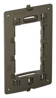 Suporte 3 Módulos para Placa 4x4cm Nereya Cinza