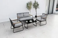 Conjunto Estar Metal Granada 4Pçs