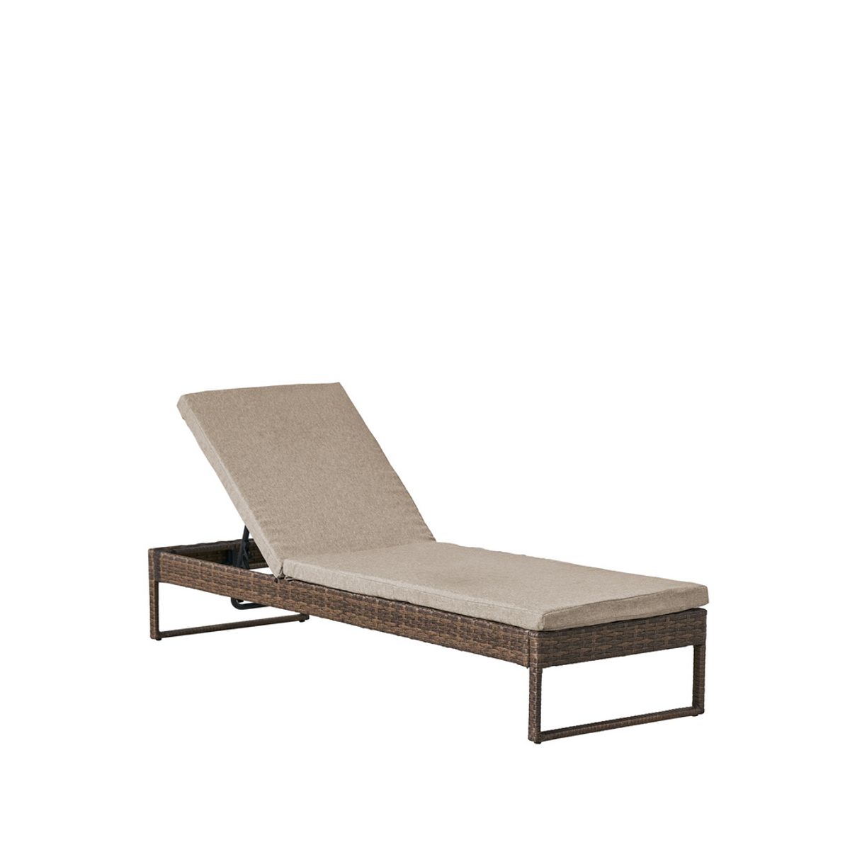 Espreguiçadeira Rattan Cru Just Home Collection, marca Just Home Collection - Foto Principal