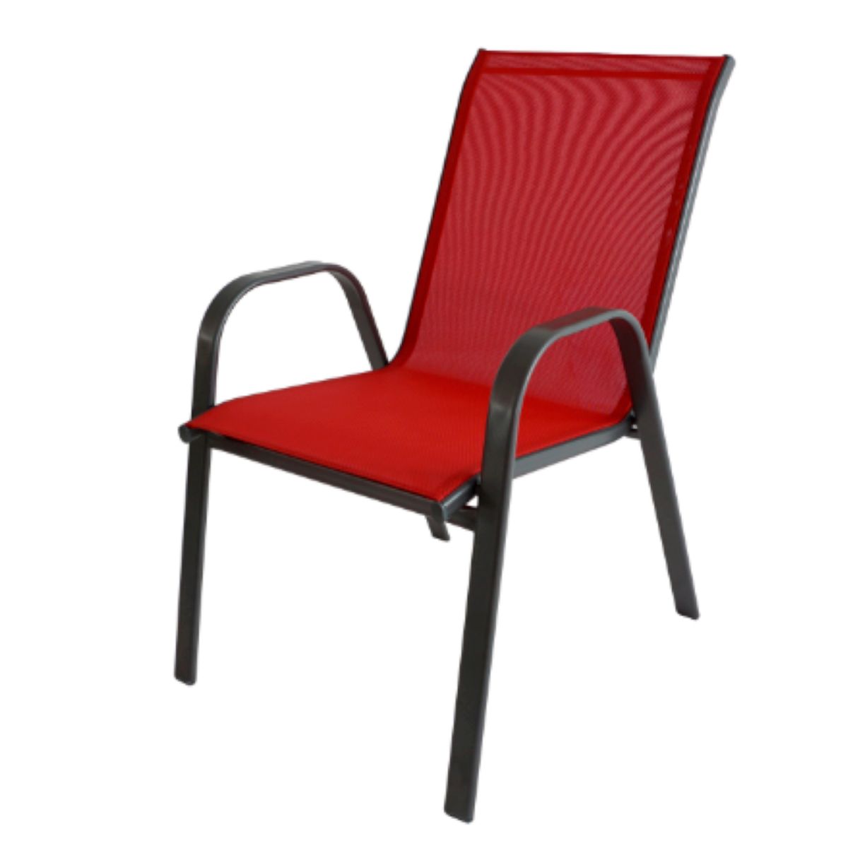 Cadeira Sling Empilavel Vermelha, marca  - Foto 2