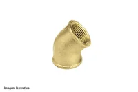 Cotovelo 45° Latão 1/2" Roscável