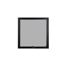 Janela Maxim-ar 1 Secção 60x60 Vidro Mini Boreal Preto
