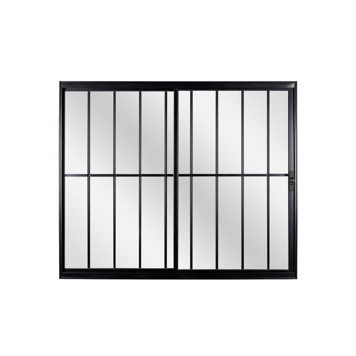 Janela de Correr 2 Folhas Móveis 100x120 Preto, marca Esquadrisul - Foto Principal