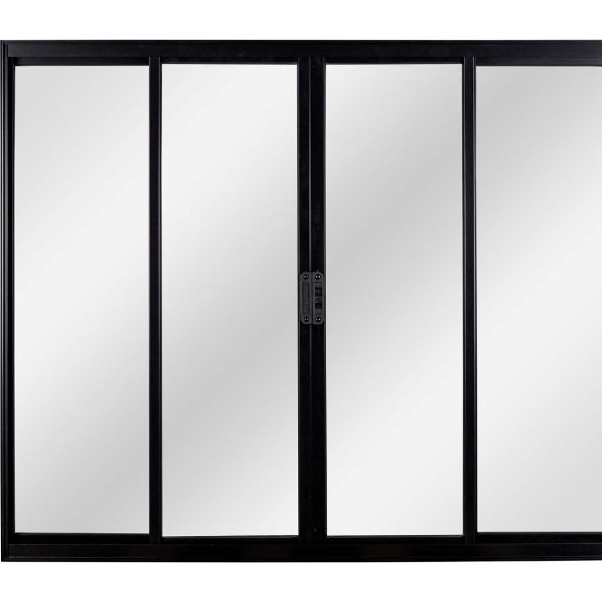 Janela de Correr 4 Folhas Móveis 100x150 Preto, marca Esquadrisul - Foto Principal