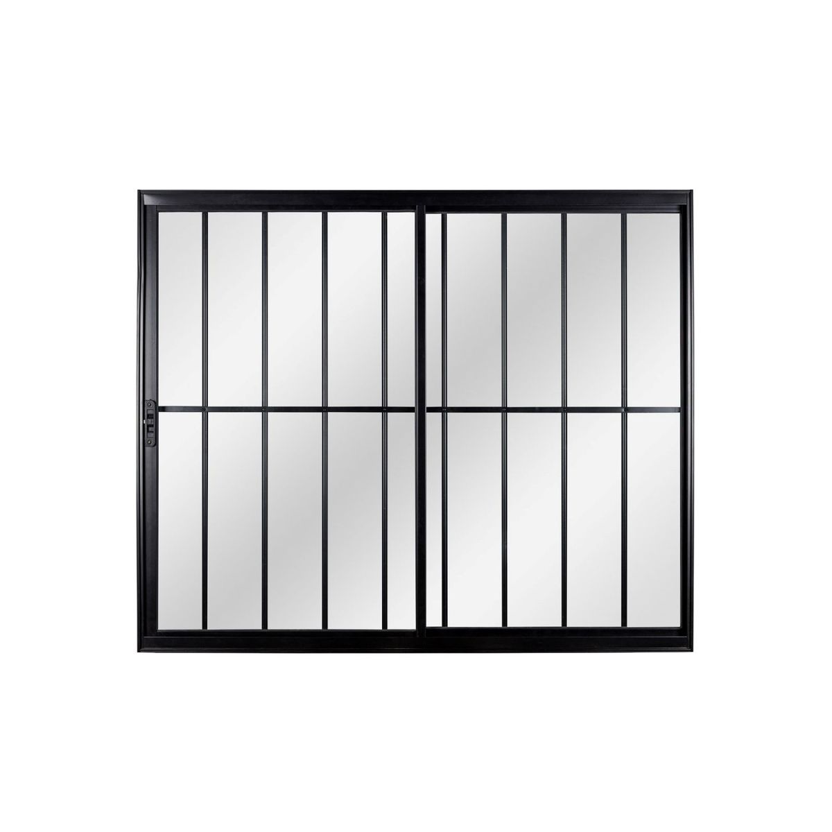Janela de Correr 2 Folhas Móveis 100x150 Preto, marca Esquadrisul - Foto Principal