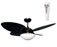 Ventilador Teto Aliseu Vime 127 Preto Cr