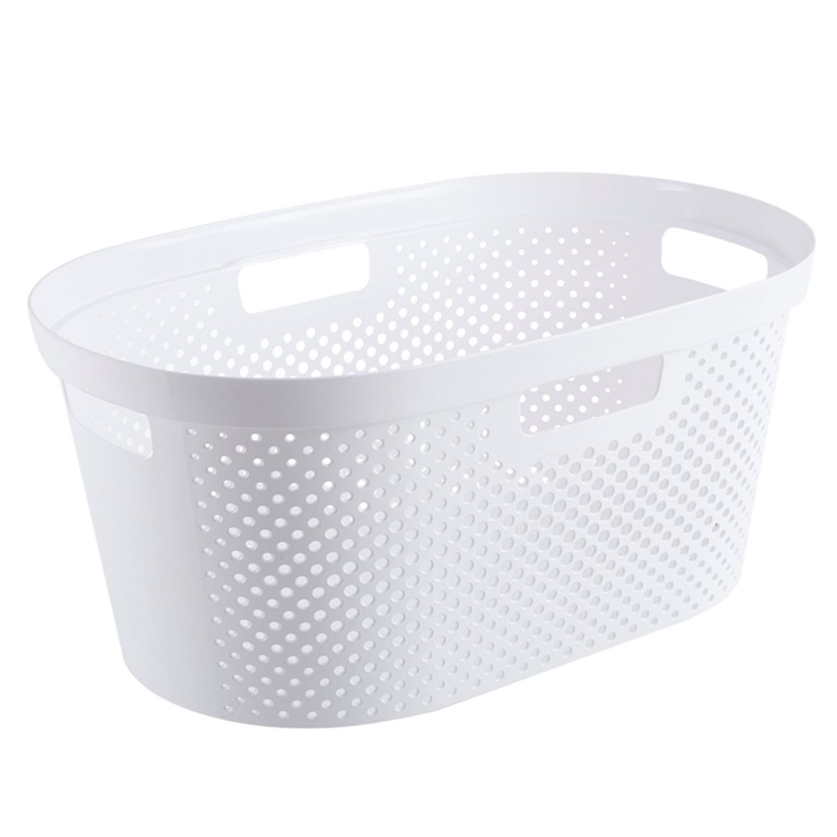 Cesto Roupa Branco 40Lt Horiz, marca Kleine Wolke - Foto Principal