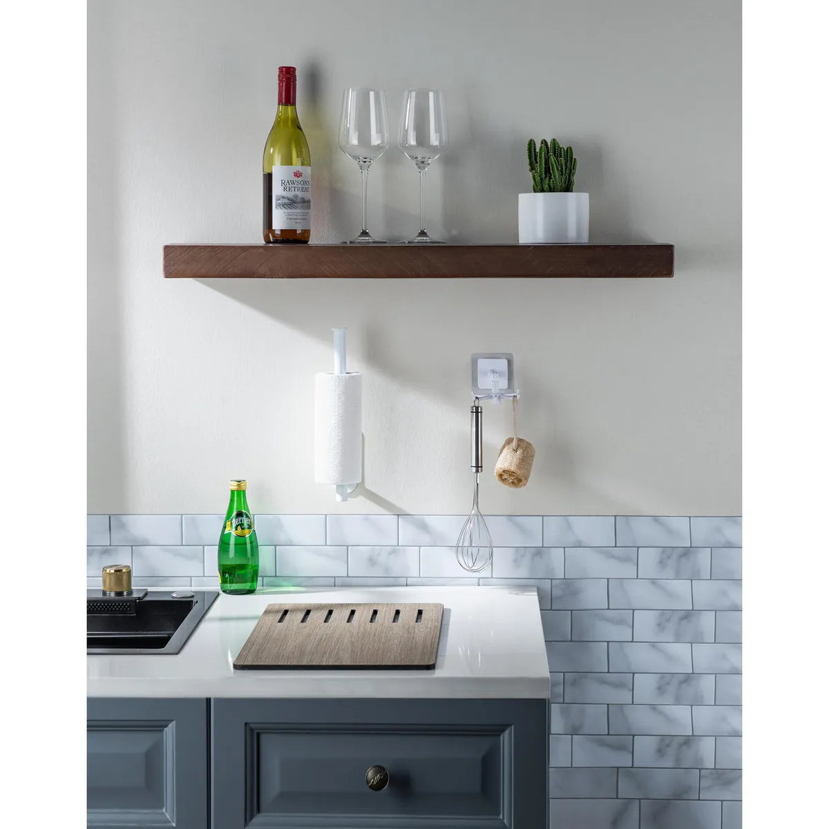 Conjunto Acc de Cozinha Adesivos Branco, marca Sensi Dacqua - Foto 2