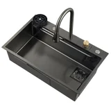 Maquina de Lavar Louça Preta Funcoes