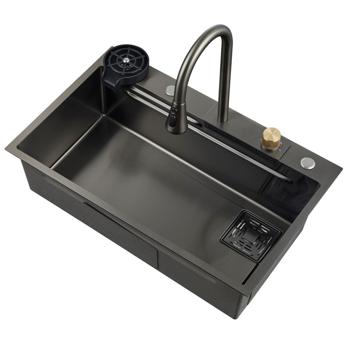 Cuba de Inox Preta Sensi Dacqua, marca Sensi Dacqua - Foto Principal