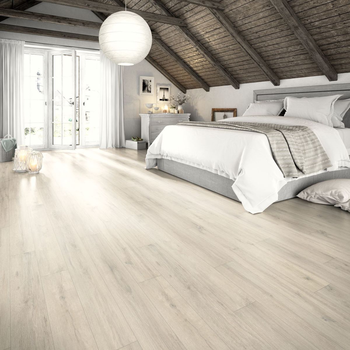Piso Laminado Click 7mm Carvalho Kurim 2,49m2 Egger, marca Egger - Foto 2