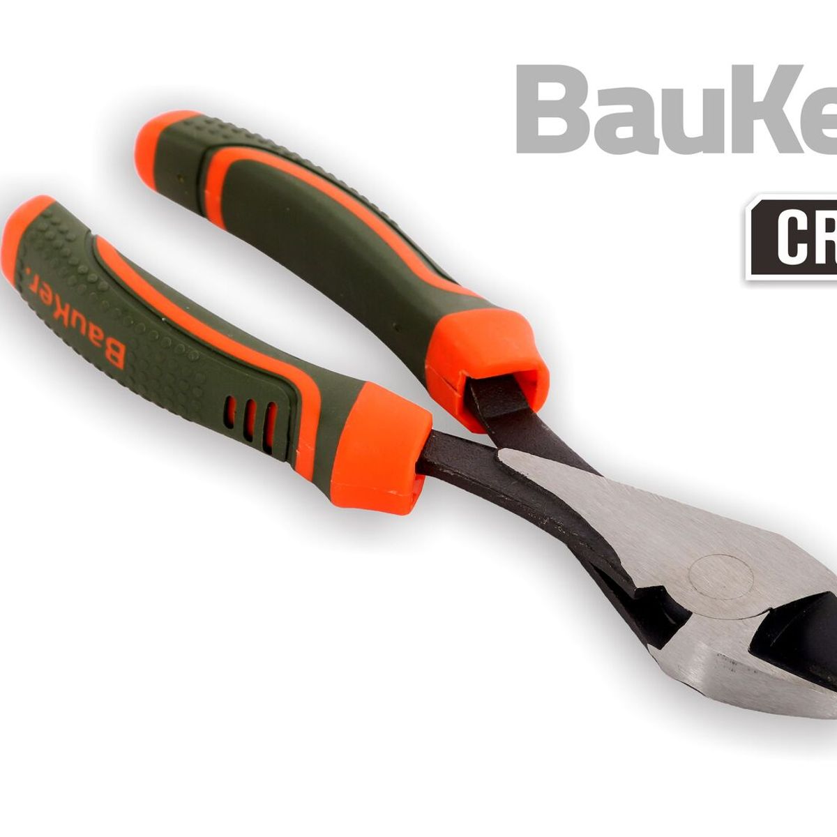 Alicate Cte 7 1 2in Cr V r, marca Bauker - Foto 2