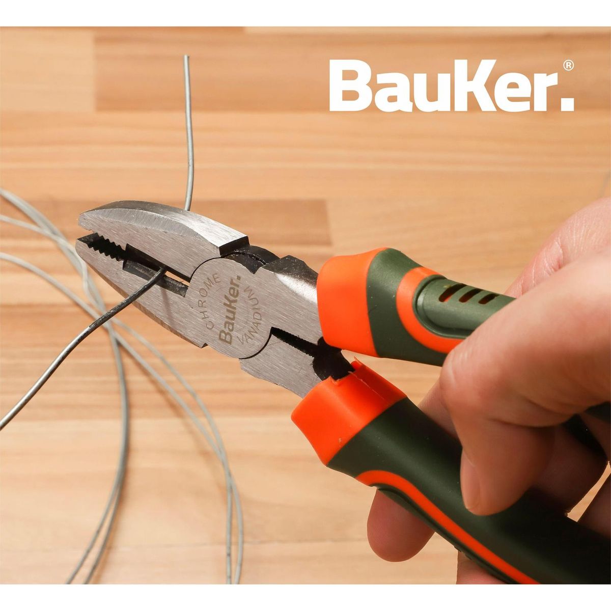 Conj De Alicate Univ Cte Pta, marca Bauker - Foto 2