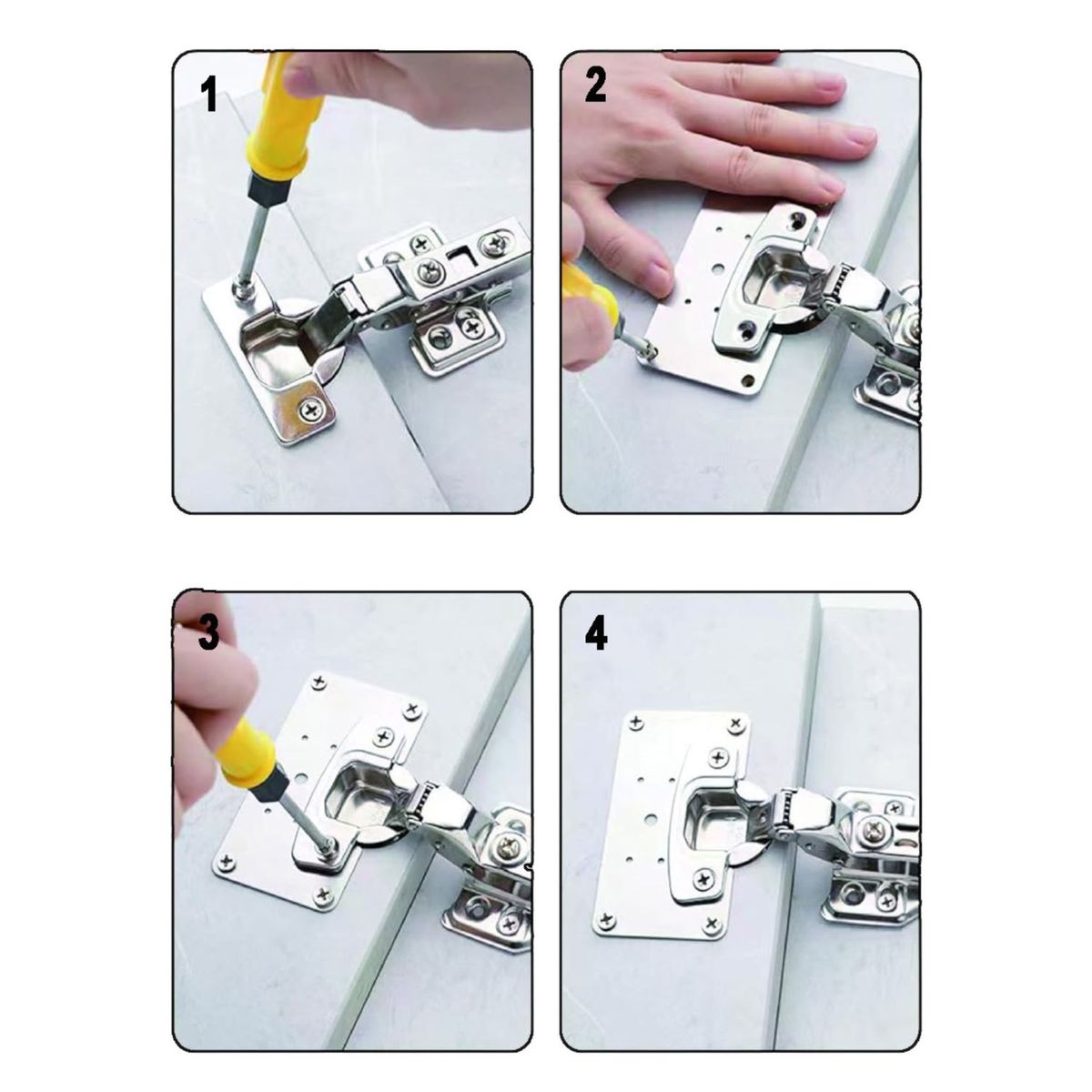 Kit De Reparo De Dobradicas Fixser, marca Fixser - Foto 2
