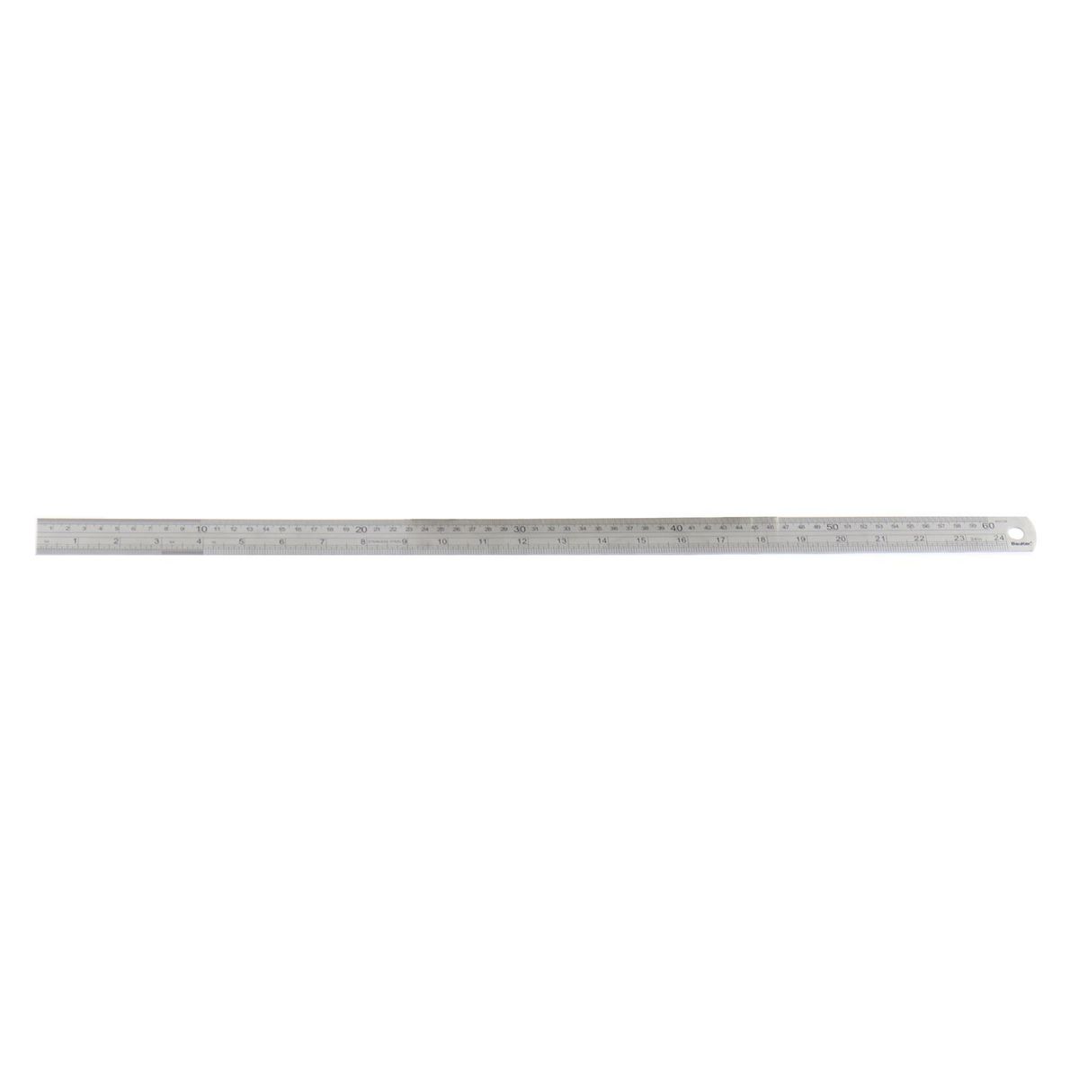 Régua de Aço Inoxidável 60 Cm Bauker, marca Bauker - Foto Principal