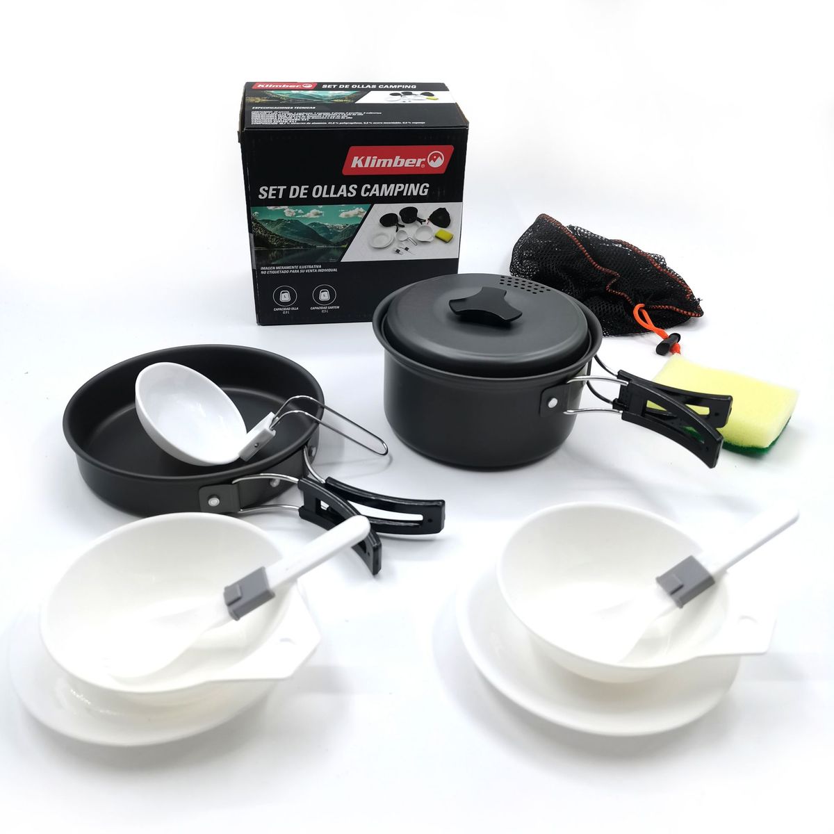 Conj De Panela E Calca De Camping, marca Klimber - Foto Principal