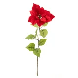 Ramo De Poinsétia 52Cm Borgonha
