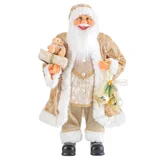 Presente Papai Noel/Urso 60Cm Ouro