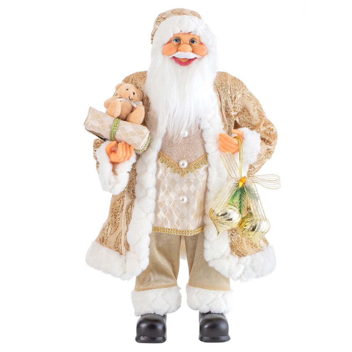 Presente Papai Noel/Urso 60Cm Ouro, marca Dear Santa - Foto Principal