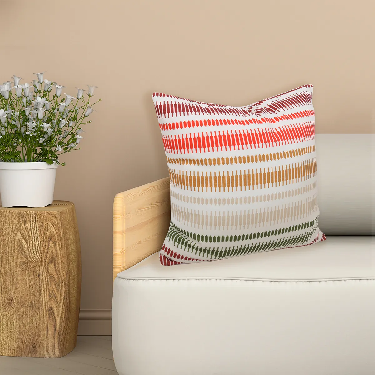 Almofada Boho 45x45 Multicolorida Just Home Collection, marca Just Home Collection - Foto 2