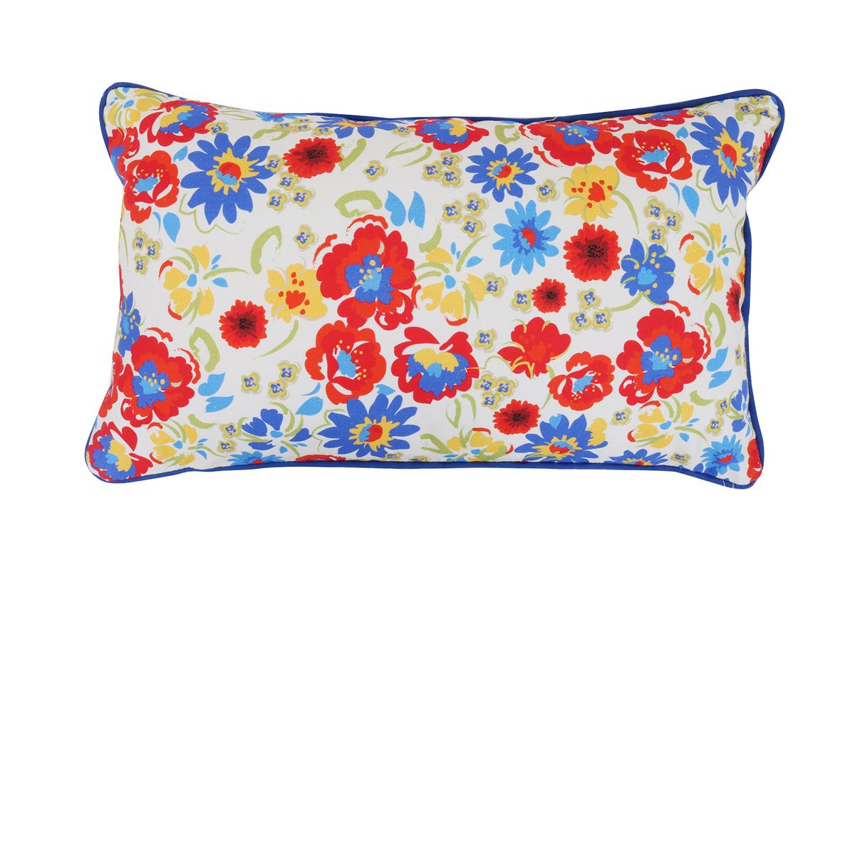 Almofada Clasico com Estampa Floral 30x50 Multicolorida Just Home Collection, marca Just Home Collection - Foto Principal