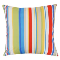 Almofada Clasico Listrada 45x45 Multicolorida Just Home Collection