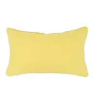 Almofada Lisa Clasico 30x50cm Amarela Just Home Collection