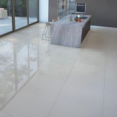 Porcelanato Retificado Munari Marfim Polido 90x90cm Caixa 1,62 m²