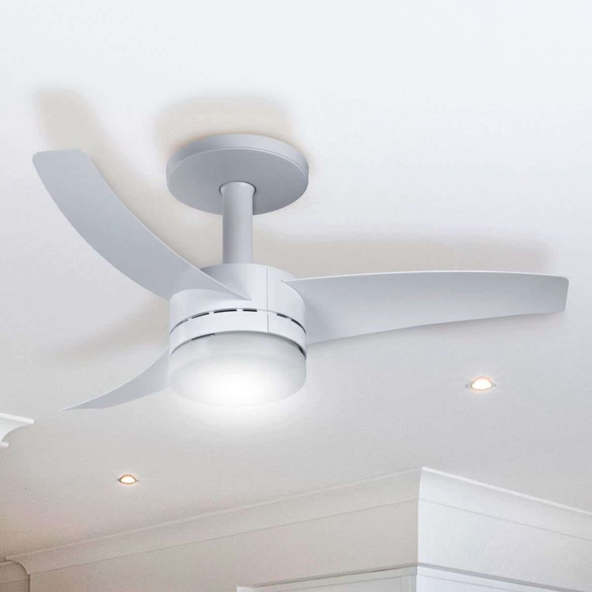 Ventilador de Teto Arno Ultimate Bivolt Branco com 3 Pás e Controle Remoto Vx13, marca Arno - Foto 2
