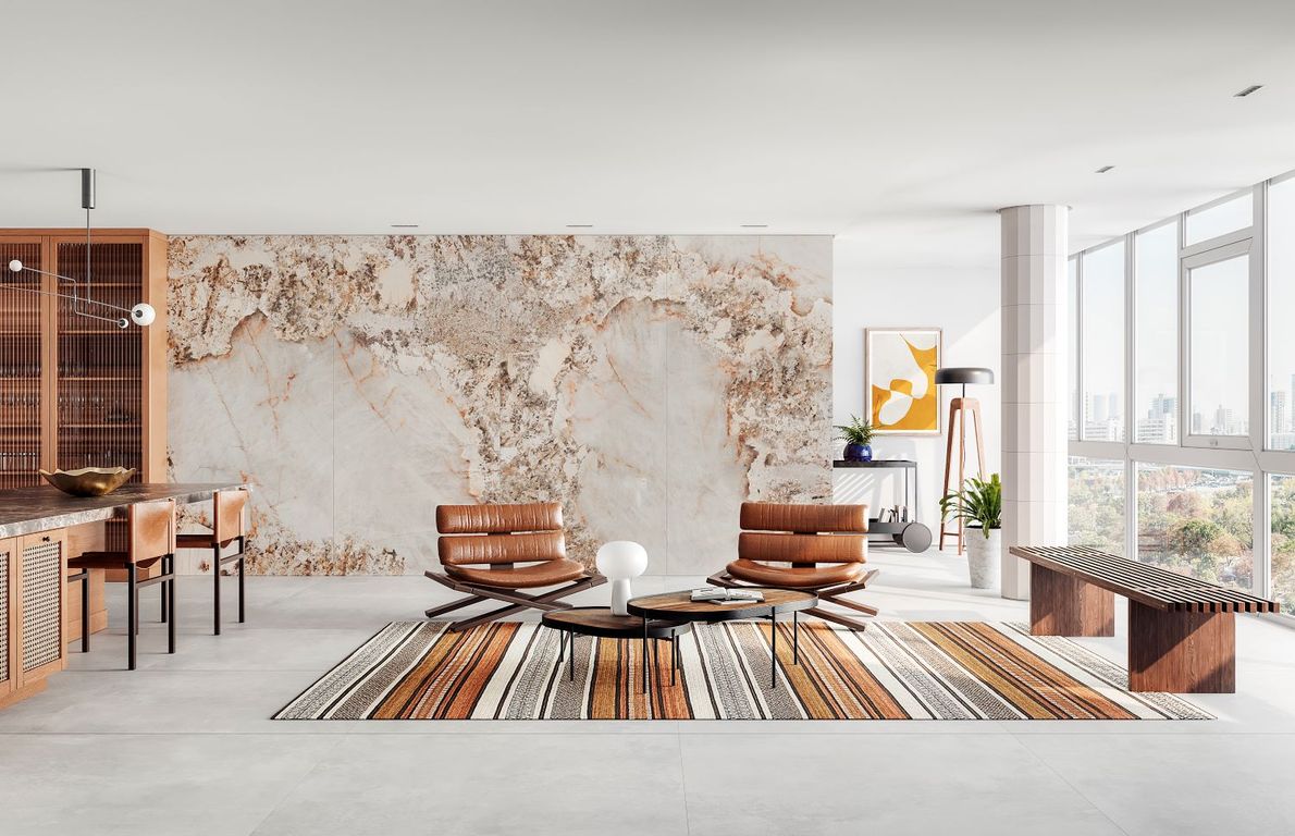Porcelanato Patagonia Mate Retificado 119,5x250 cm Caixa 2,99 m²