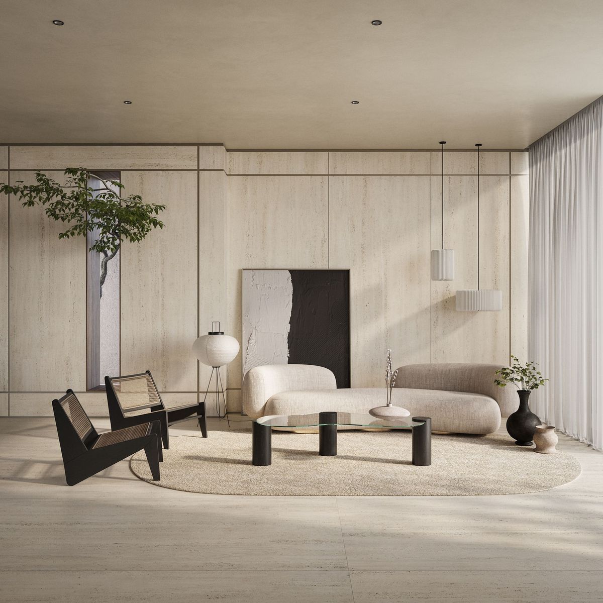 Porcelanato Capolavoro Natural Retificado 119,5x250 cm Caixa 2,99 m² - Incepa, marca Roca - Foto Principal