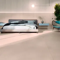 Porcelanato Acetinado Esmaltado Bege 120X120cm Portobello Retificado Caixa 2,87m² Oasi Duna St