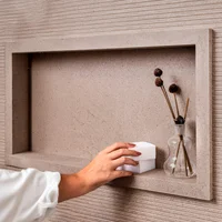 Porcelanato Acetinado Esmaltado Cinza 60x120cm Portobello Retificado Caixa 1,43m² Oasi Roccia St