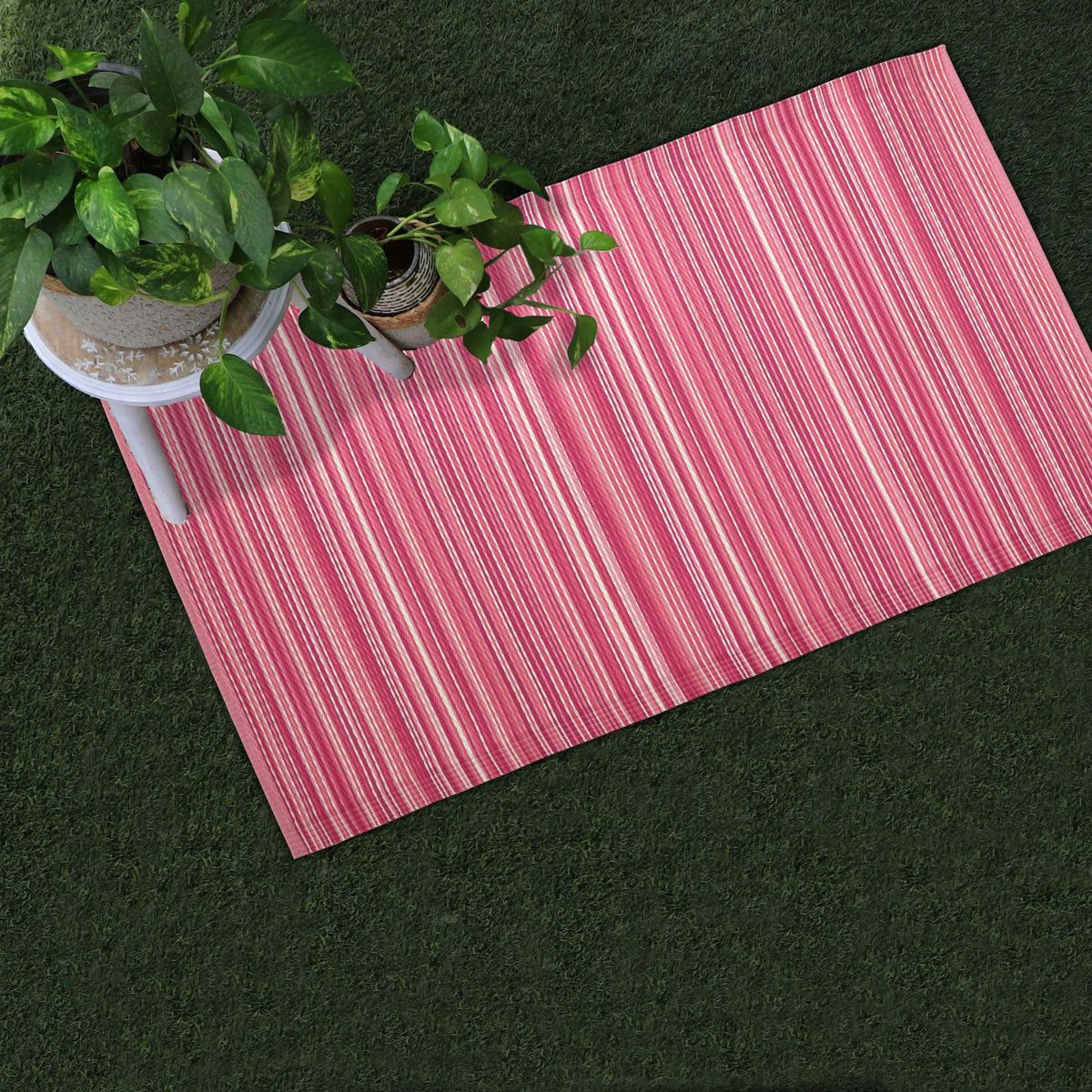 Tapete De Praia 90X180Cm Vermelho, marca Just Home Collection - Foto 2