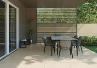 Porcelanato Retificado Gobi Marfim Externo 84x84cm Caixa 2,12m² Eliane