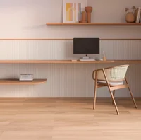 Porcelanato Retificado Externo Bege Itajai Cerejeira 19,7X120 cm Caixa 1,65 m²