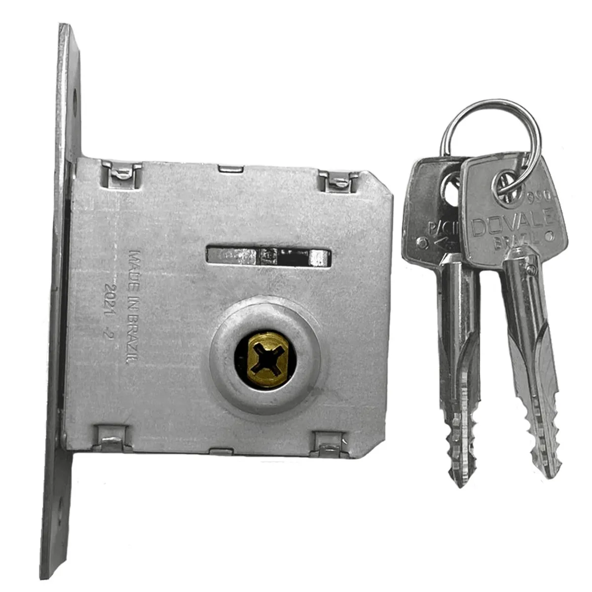 FECHADURA AUXILIAR TETRA INOX DOVALE CR, marca  - Foto Principal