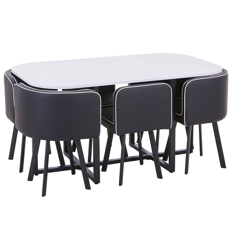 Just Me AM310 リプロダクション ビスクドール Conjunto De Mesa De Jantar Com 6 Cadeiras Pizza | Sodimac