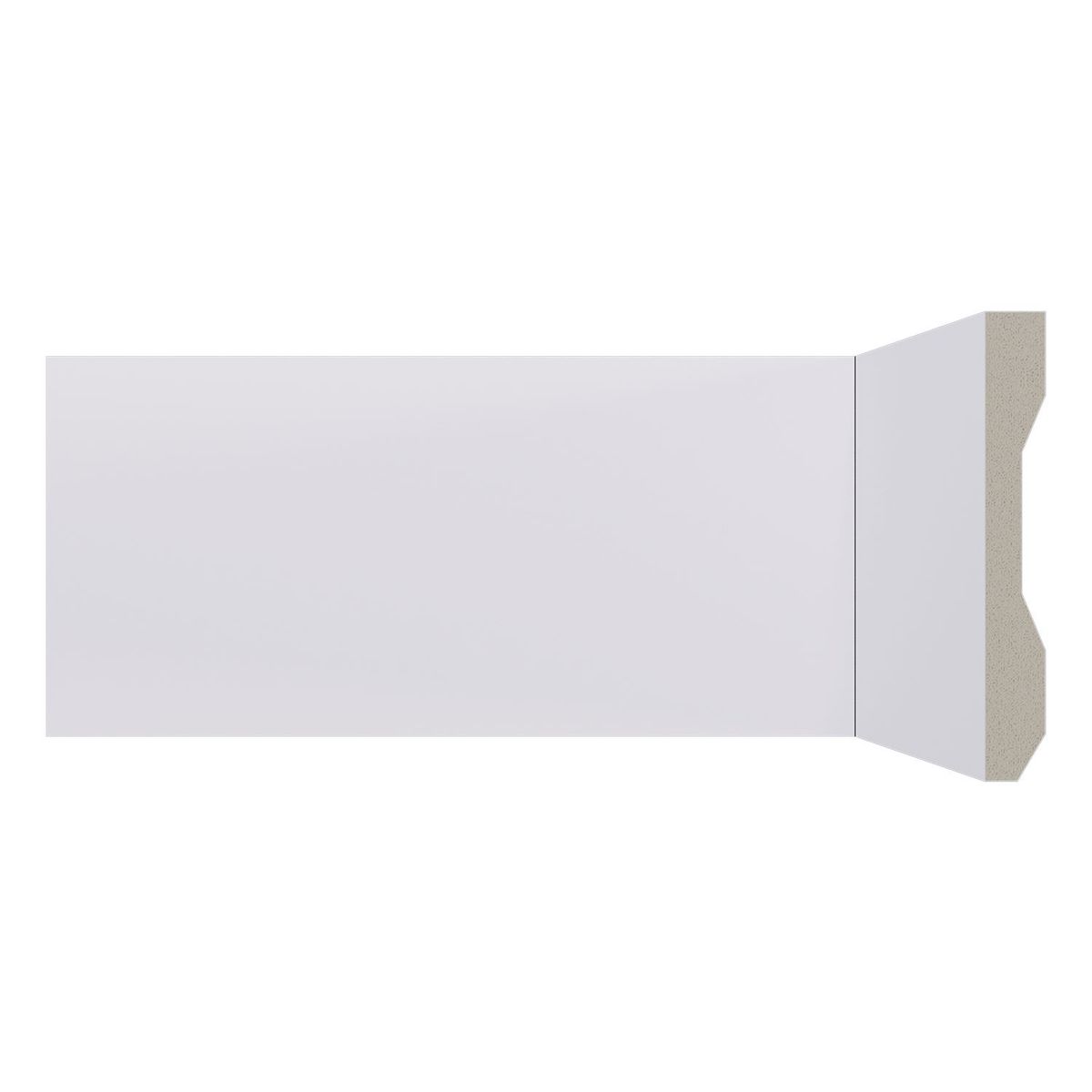 Rodapé de Poliestireno Lev101 Branco com 100 Mm de Altura Santa Luzia, marca Santa Luzia - Foto Principal