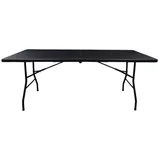Sb Mesa de Rattan Dobr 180Cm Pto