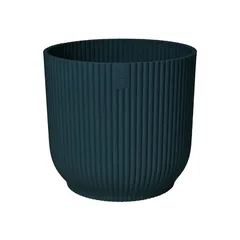 Vaso Siena Azul Petroleo 13,1 X 12,7 Cm Westgarden