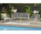 Conjunto de Jardim Montreal 4 peças Taupe 5 Pessoas Just Home Collection