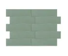 Revestimento Ceral Fachada 7,5X25Cm Color Menta Caixa 1,01 M²