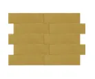 Revestimento Ceral Fachada 7,5X25Cm Color Mustard Caixa 2,00 M²