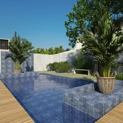 Revestimento Ceral Fachada Tld 10x10cm Ipanema Caixa 2,07 M²