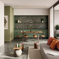 Porcelanato Natural Dark Stone Dgr 100X100 Cm Retificado Caixa 2 M² Ceusa