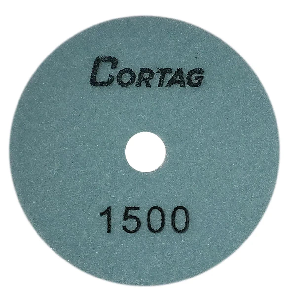 Disco Diamantado de Polimento Brilho D'agua G-1500, marca Cortag - Foto Principal