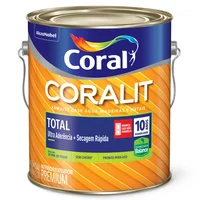 Esmalte Coralit Zero Base Agua Branco Fosco 3.6l Premium para Madeiras e Metais