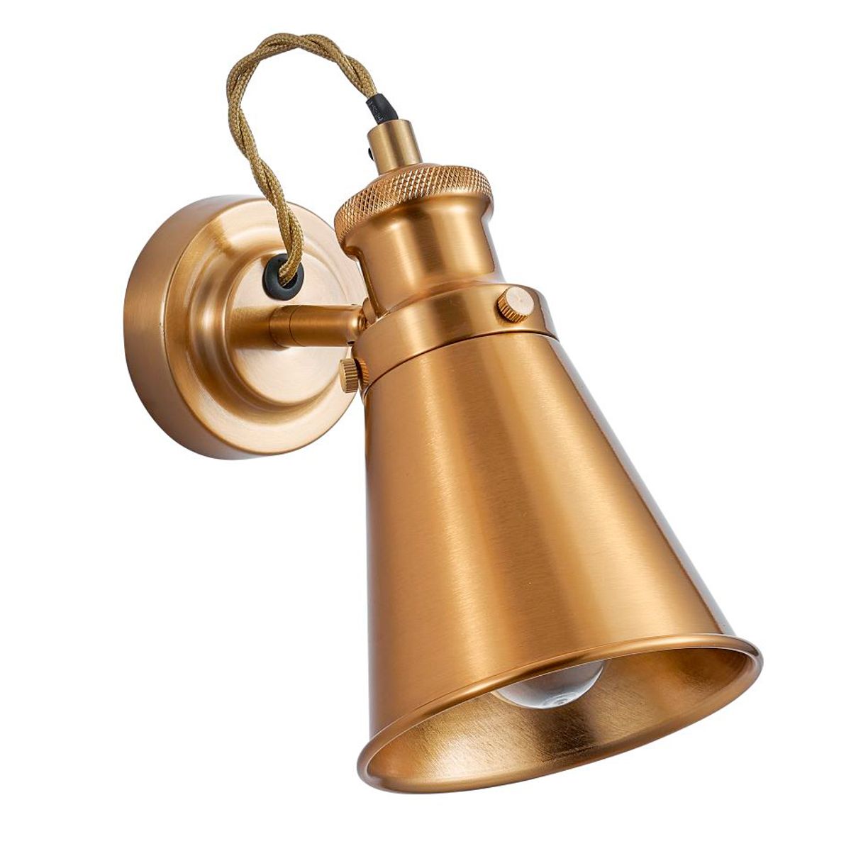 Arandela Golm 1L E27 Dourada, marca Just Home Collection - Foto Principal